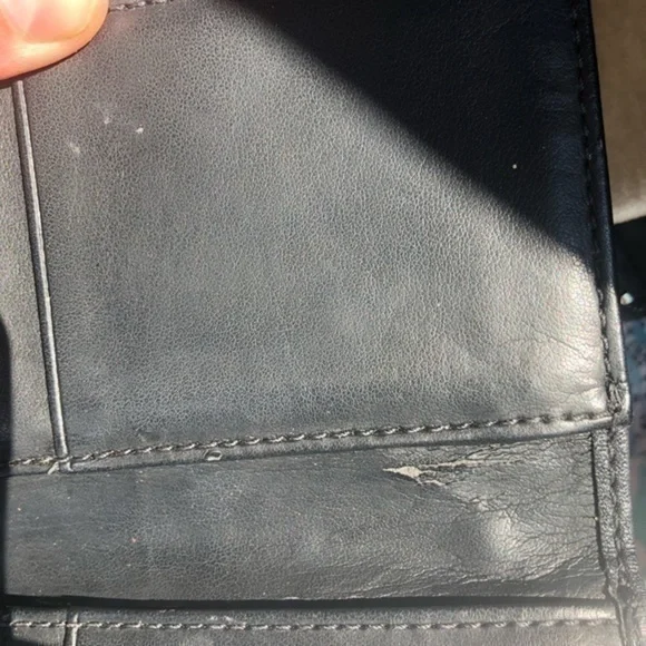 Coach signature black gray tote bag